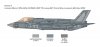 Italeri 1464 F-35A LIGHTNING II CTOL version (Beast Mode) 1/72